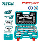 Image de JEUX CLE A OUTIL 1/2" 25 PCS TOTAL