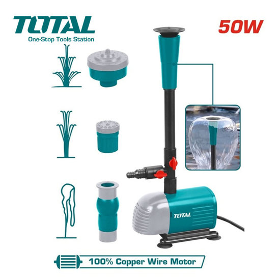 Image de POMPE FONTAINE 50W TOTAL