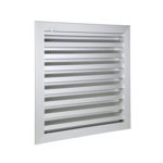 Image de GRILLE INDUSTRIE 300X300 MM OP/ALUMINIUM/BLANC VENTILO