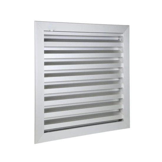 Image de GRILLE INDUSTRIE 300X300 MM OP/ALUMINIUM/BLANC VENTILO