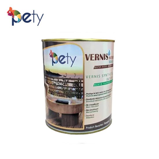 Image de VERNIS INTERIEUR BRILLANT A BASE D'EAU PETY