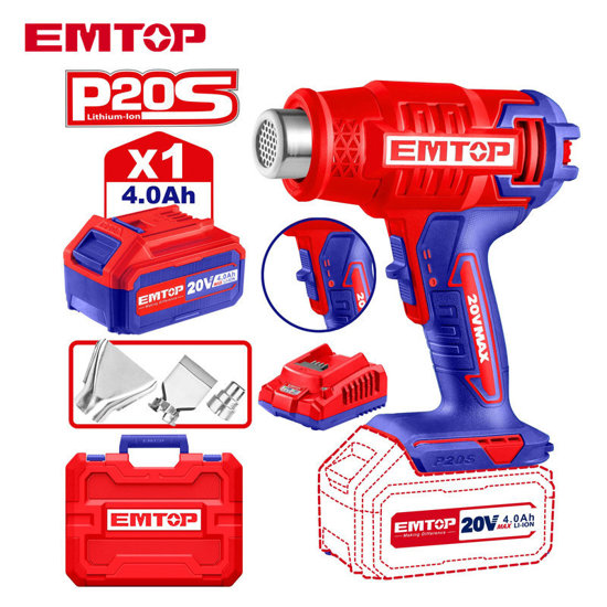 Image de DECAPEUR THERMIQUE 300/550° 20V-EHGN200215 EMTOP