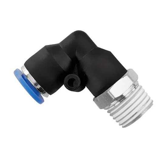 Image de RACCORD DE COUDE PNEUMATIQUE QS  8MMX1/4 MALE