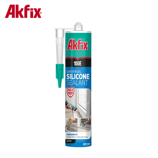 Image de SILICONE UNIVERSAL NOIR 280ML AKFIX