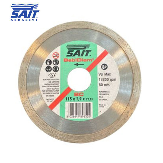 Image de DISQUE DIAMANTE D230X2.3X22.23 BEBIDIAM BC SAIT