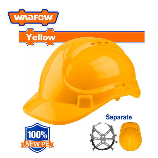 Image de CASQUE DE PROTECTION JAUNE -WSH1302 WADFOW