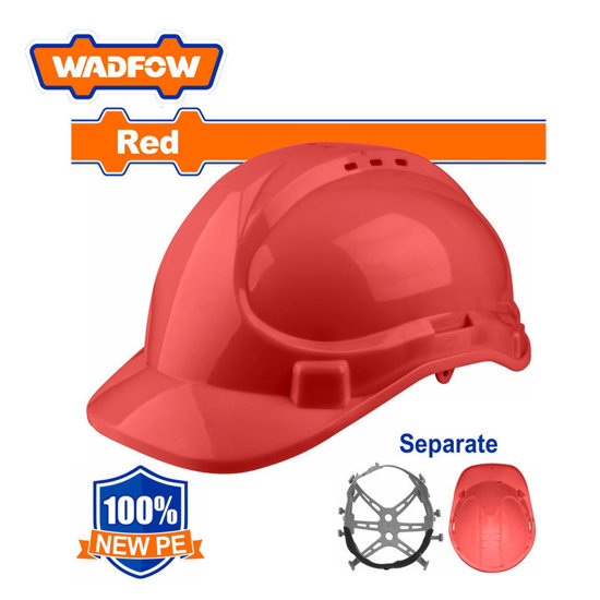 Image de CASQUE DE PROTECTION ROUGE-WSH1304 WADFOW