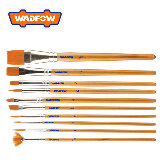 Image de JEU DE 10 PINCEAUX A FILET-WXA1K10 WADFOW