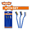 Image de JEU DE 3 BROSSES METALLIQUES A MAIN 7"WBH3607 WADFOW