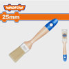 Image de PINCEAU PLAT AVEC MANCHE EN BOIS N°25-WPB2901 WADFOW