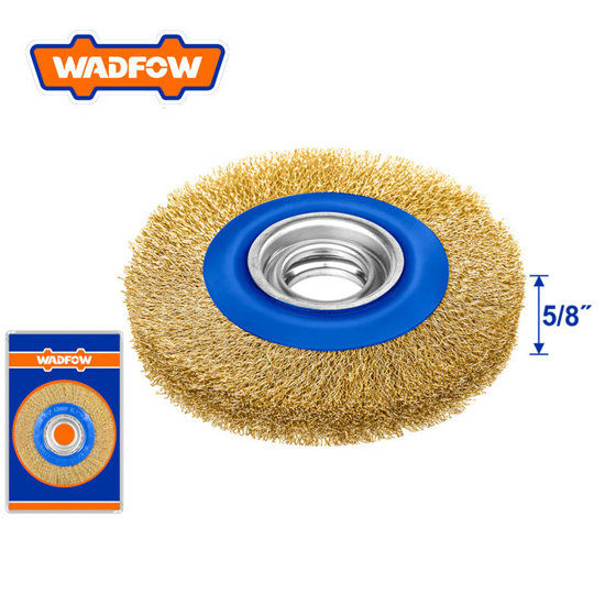 Image de BROSSE METALLIQUE CIRCULAIRE 150 MM -WCE7402 WADFOW