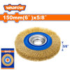 Image de BROSSE METALLIQUE CIRCULAIRE 150 MM -WCE7402 WADFOW