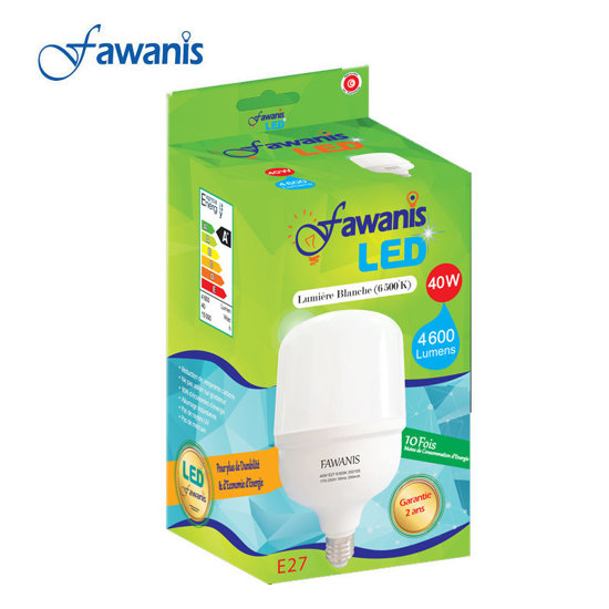 Image de LAMPE STD LED 40W E27 6500K FAWANIS