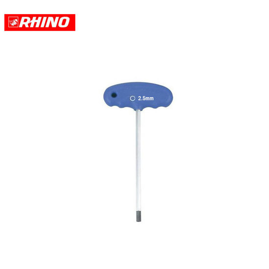 Image de CLE MALE CRV 6 PANS A POIGNEE EN T 2.5*100MM RHINO