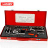 Image de COFFRET DE DOUILLES EN CRV 6 PANS 1/4".1/2" 27 PIECES RHINO