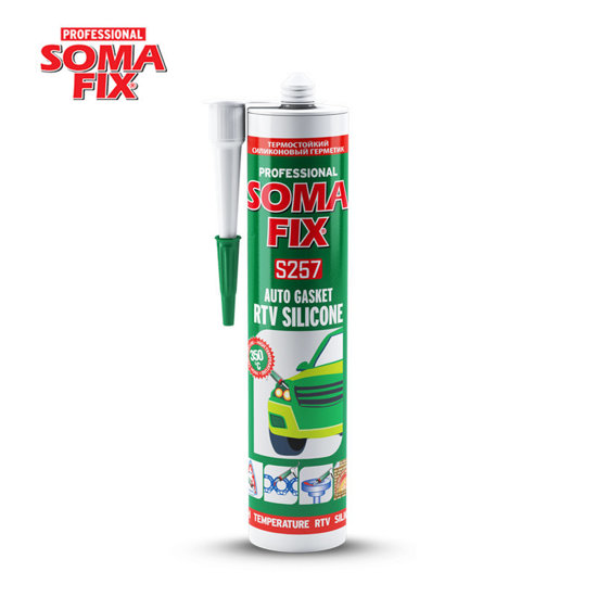 Image de SILICONE HAUTE TEMPERATURE S257 280ML SOMAFIX