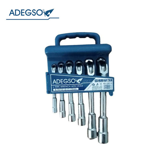 Image de JEU CLE A  PIPE 6 PCS 8-19 AD-50018 ADEGSO