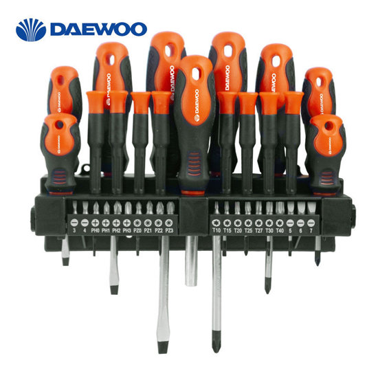Image de SET DE TOURNEVIS 37 PIECES DAHTS37 DAEWOO