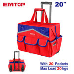 Image de SAC A OUTILS RIGIDE A ROULETTES-EHRRTB2013 EMTOP