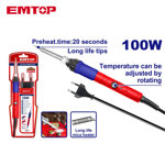 Image de FER A SOUDER ELECTRIQUE 100W -EESL10010 EMTOP