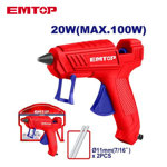 Image de PISTOLET A COLLE ELECTRIQUE 100W -EGGU1401 EMTOP