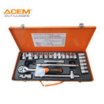 Image de COFFRET DE DOUILLE 1/2" 24 PIECES 6 PANS ACEM