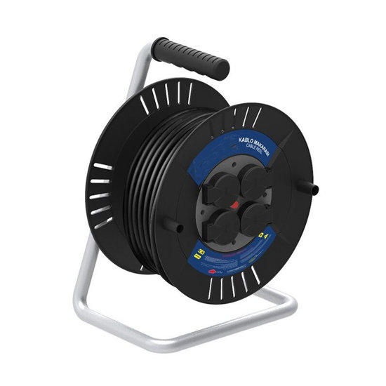 Image de ENROULEUR ELECTRIQUE 30M A CLAPETS ROLL3 4X2P+T 3*1.5MM²-310030302