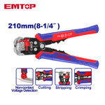 Image de PINCE DENUDER LES FILS ELEC 210MM - EMTOP