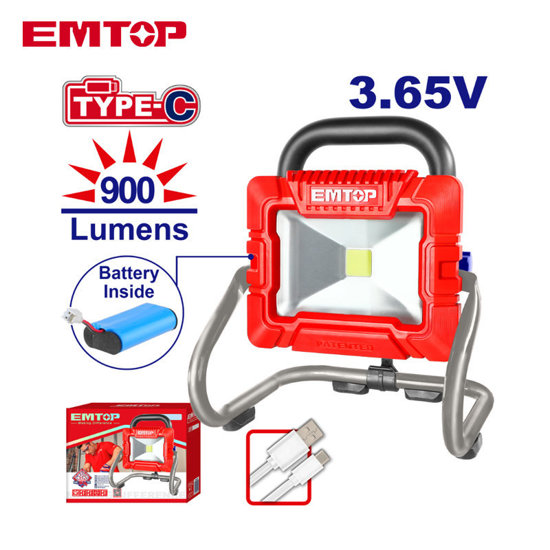 Image de PROJECTEUR LED 900W 3.65V-ELWL4415 EMTOP