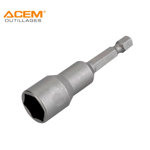 Image de DOUILLE 1/4 MAGNETIQUE A GORGE 13MM ACEM