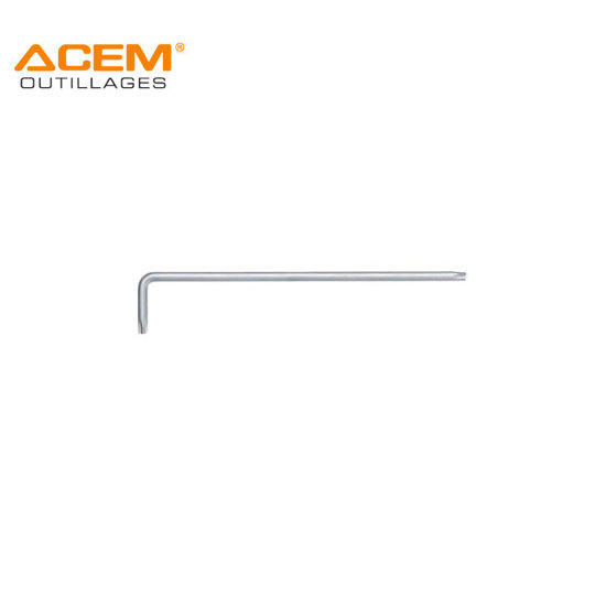 Image de CLE MALE COUDEE EXTRA LONG TORX S2 T20 ACEM 