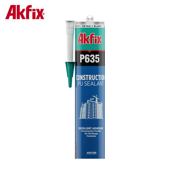 Image de SILICONE CONSTRUCTION POLYURETHANE BLANC P635 310ML AKFIX