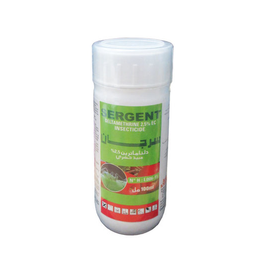 Image de SERGENT DELTAMETHRINE 2.5% EC INSECTICIDE DE 100ML