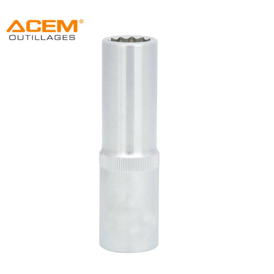 Image de DOUILLE 1/2" LONG 14MM 12 PANS  ACEM