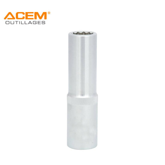 Image de DOUILLE 1/2" LONGUE 13MM 12 PANS ACEM