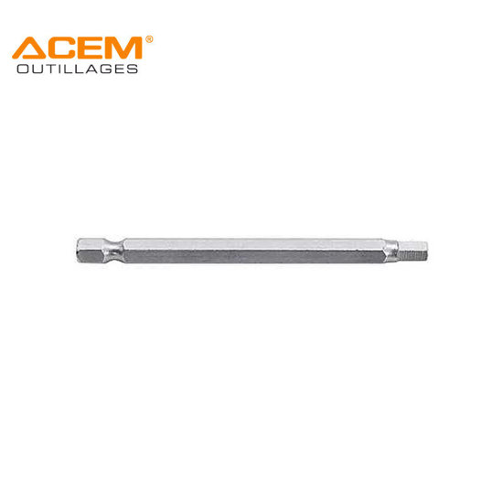 Image de EMBOUT 1/4" S2 POUR VIS 6 PANS INV H4 L89M ACEM