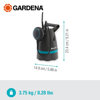 Image de POMPE SUBMERSIBLE POUR EAU CLAIRE 8600 BASIC 400W-9001-47 GARDENA