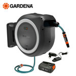 Image de DEVIDOIR AUTOMATIQUE MURAL SUR BATTERIE 18647-20 GARDENA