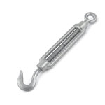 Image de TENDEUR A CABLE EN ACIER. MODELE DE FILTAGE ANNEAU A CROCHET  20 MM.