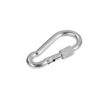 Image de MOUSQUETON A ECROU+RESSORT 5X50