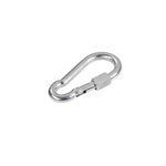 Image de MOUSQUETON A ECROU+RESSORT 4X40