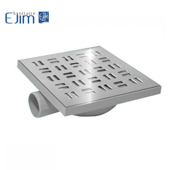 Image de SIPHON DE SOL INOX ORIENTABLE 20*20CM PRESTIGE EJIM