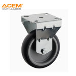 Image de ROUE FIXE TPR GRIS D100X27MM ACEM 