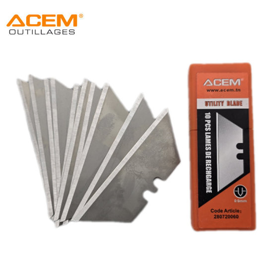 Image de LAME POUR COUTEAU 10PCS ACEM
