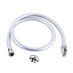 Image de FLEXIBLE TOILETTE ARGENT 1M FABIA