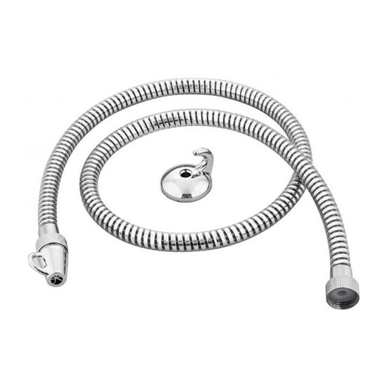 Image de FLEXIBLE TOILETTE CHROME 1M FABIA