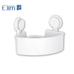 Image de PANIER D'ANGLE A VENTOUSE ABS BLANC EJIM