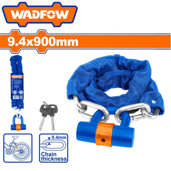 Image de ANTIVOL VELO 9X900 WBK4194 WADFOW