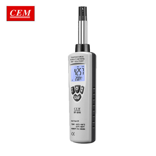 Image de THERMOMETRE ET HUGROMETRE UNIVERSEL 2EN1 DT-321S CEM