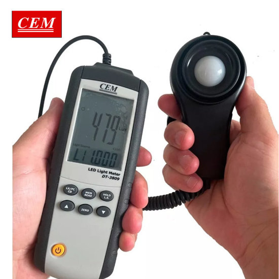 Image de LUXMETRE NUMERIQUE A LED DT-3809 CEM